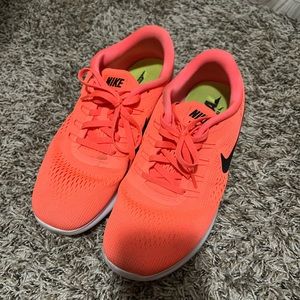 Orange Nike Sneakers